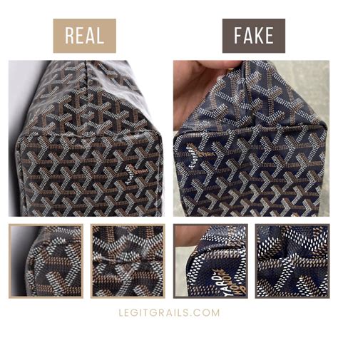 goyard tote authentic vs fake|goyard tote knockoff.